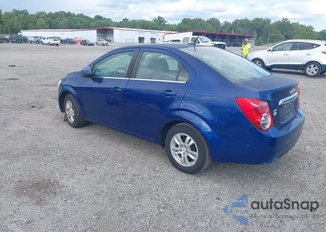 2013 Chevrolet Sonic Lt Auto z USA, uszkodzony, nr VIN 1G1JC5SG7D4198506